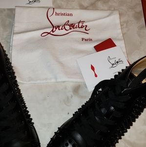 Mens Christian Louboutin louis Sneakers Size 9 Us